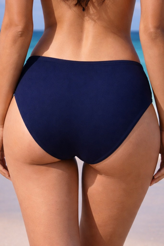 Slip costum baie talie înaltă Blue Panther II 20007 Mediolano