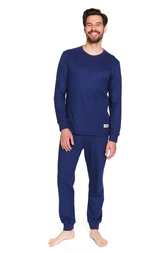 7350 Pijamale bărbați Doctor Nap - bumbac striat, confort și stil - cosmos