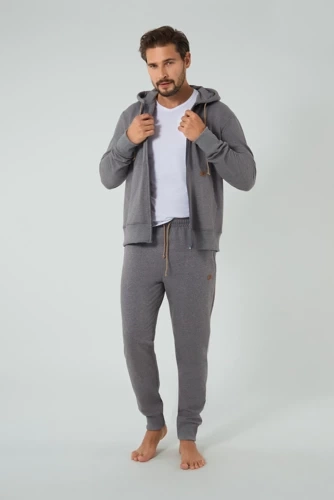 Hanorac pentru bărbați Darwin Italian Fashion - melange