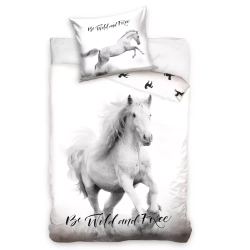 Așternut din bumbac pentru cal albinos Carbotex