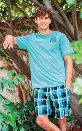 Pijamale pentru bărbați MNS 630 Key - verde