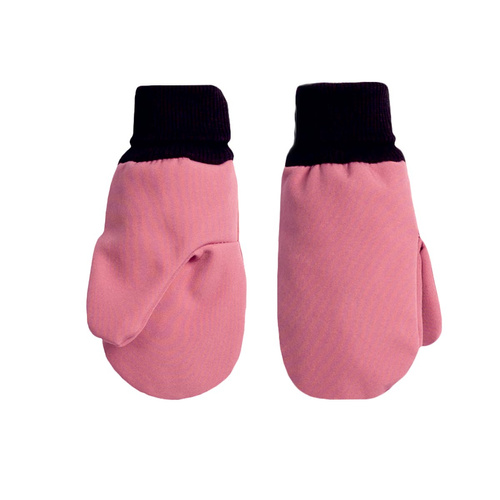 229070 Mănuși copii Nicol Softshell impermeabile cu polar - roz