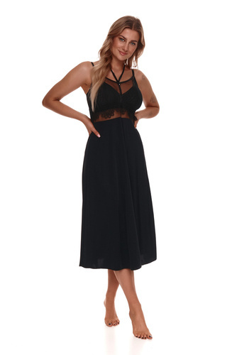 510 Big Lupoline cămașă de noapte - negru