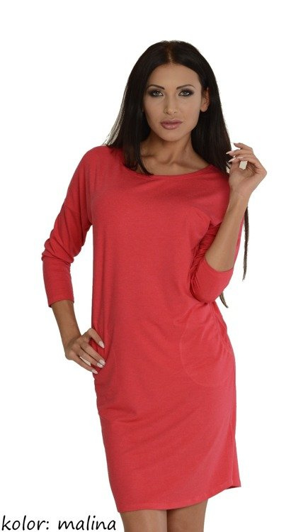 543 Paula cămașă de noapte cu mânecă 7/8 - grafit