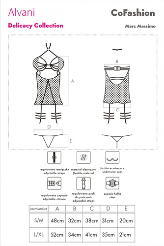 Alvani CF 90577 Komplet damski CoFashion Marc Massimo