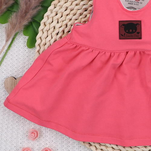 Rochiță pentru bebeluși Circus Nini – 100% bumbac organic