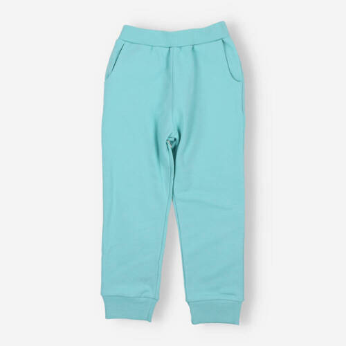 BOB-0008 Pantaloni de trening pentru fete By o Baby turcoaz