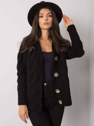 LC-SW-A1.28X Paris cardigan - negru