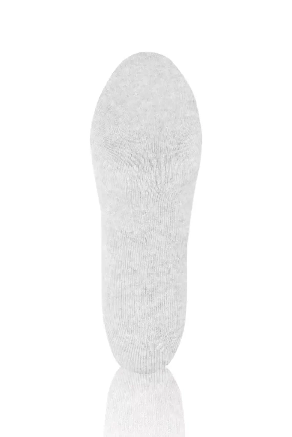 S150D Jumătate de șosete lungi din terry Italian Fashion - melange deschis