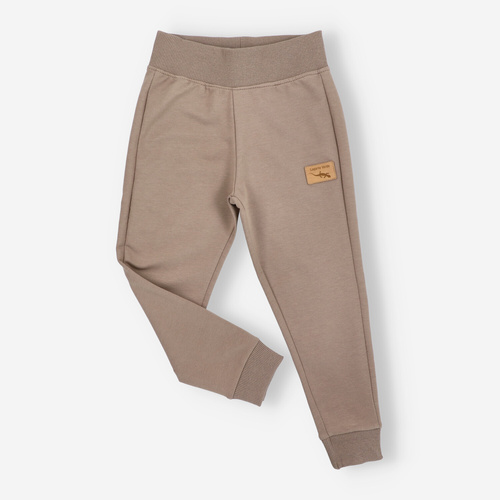 KAR-0040/BRA Pantaloni de trening pentru baieti Lagarto Verde - maro