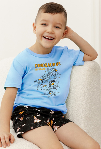 3406, 3406 Pijama băieți Spencer Taro - albastru