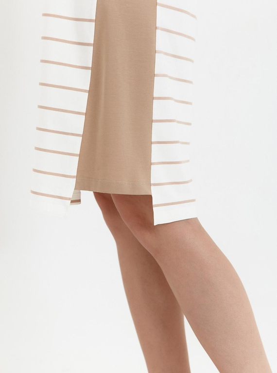 Cămașă de noapte 451 Cana - cappuccino ecru