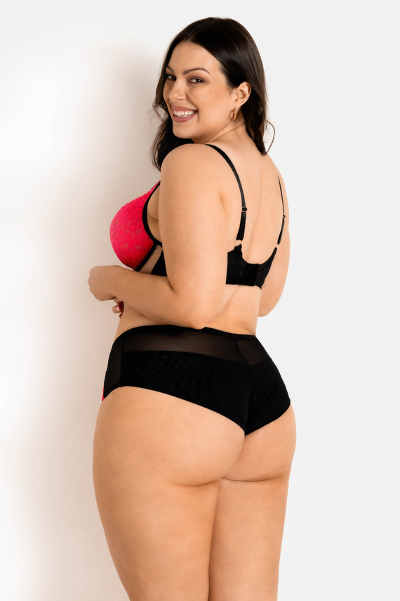 19232 Chiloți complet amuzanți Milano negru-fluo – confortabil, elegant, flexibil