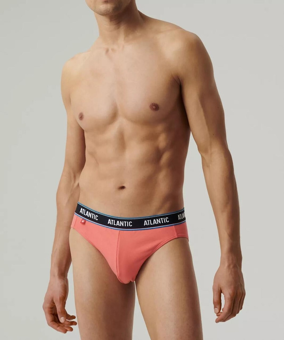 Slip bărbătesc 3MP-200 Atlantic - bleumarin-coral-smarald