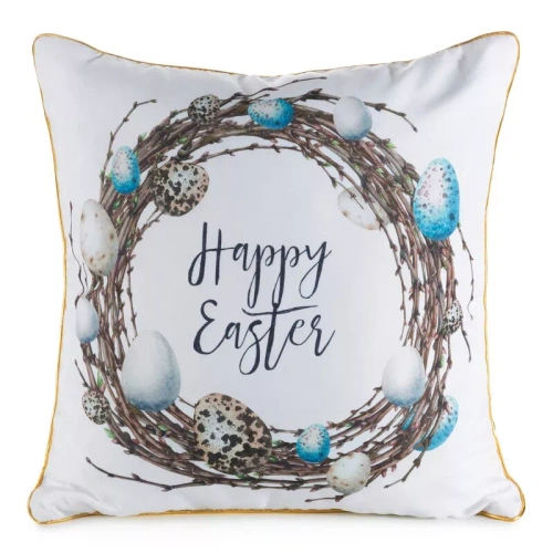 Eurofirany Wiosna 51– față de pernă decorativă pascală stilată