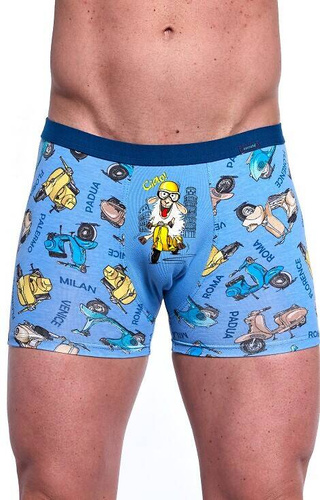 280/243 Ciao Boxer barbati Cornette albastru