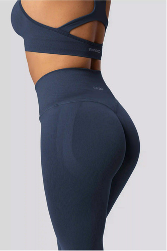 Colanți push-up Spaio PRO talie înaltă modelatori opaci navy blue