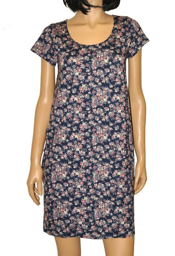 479 Cămașă de noapte Mia Forex - albastru marin