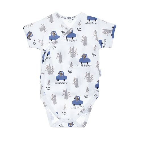 214094 Muki Body cu mâneci scurte și fermoare Nicol