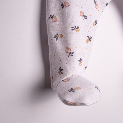 220009  Pantaloni bebe "Ola" Nicol – bumbac moale cu piciorușe