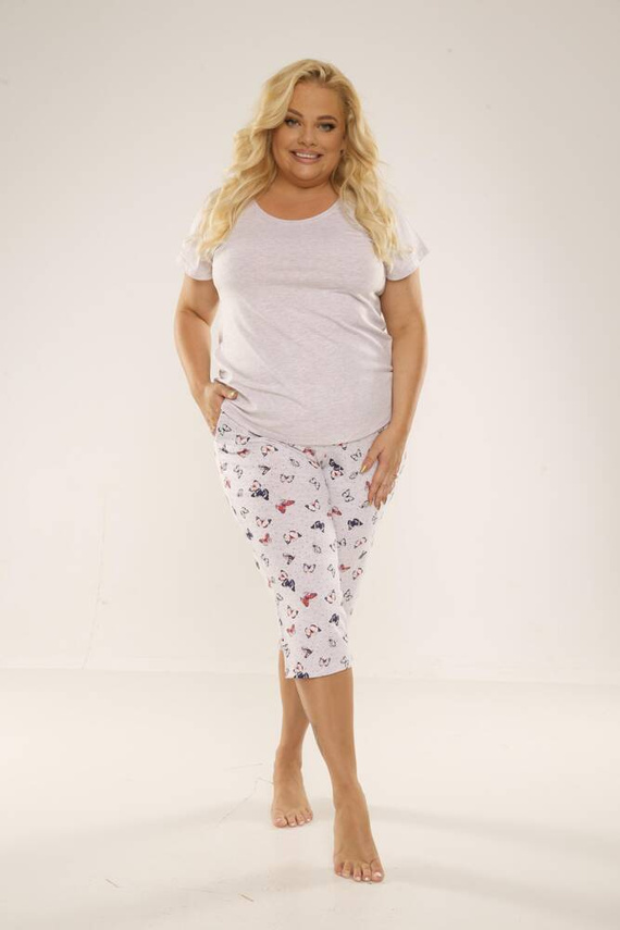 483 Mariposa Forex Pijama pentru femei - bej melange