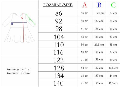 226166 Nicol HANIA Rochie fete 100% bumbac bej cu inimioare