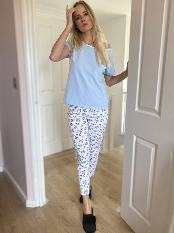 434 Maribell Forex Pijama pentru femei - albastru