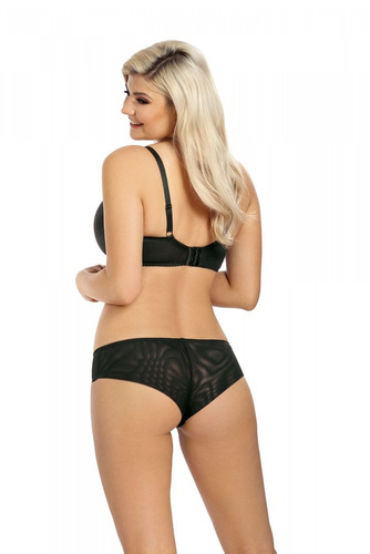 3109 Lupoline - sutien de alăptare negru cu umplutură