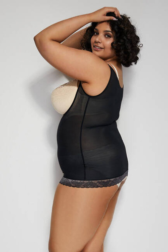 Tricou modelant Glam Top Mitex negru