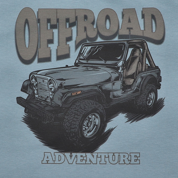 KAR-2009/NIE Tricou pentru baieti Lagarto Verde albastru