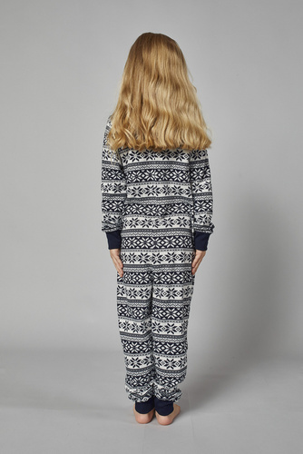 Salopetă pentru copii Alaska Italian Fashion - albastru marin