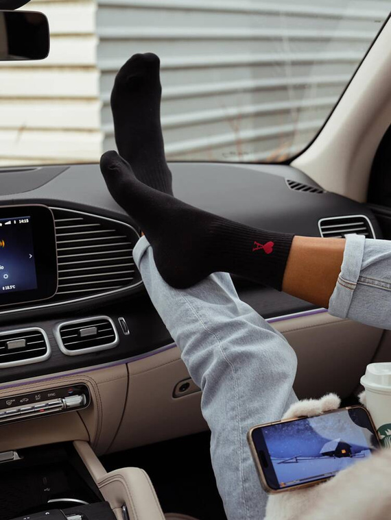 0200-135 Ciorapi dama Amor Milena - negri