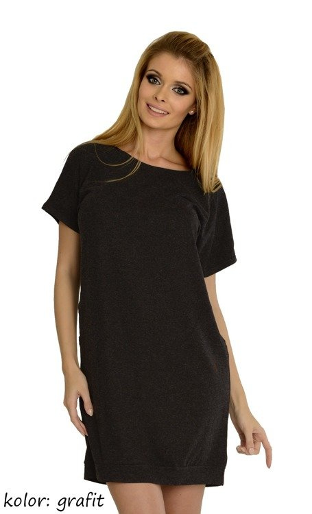 531 Paula Bombka cămașă de noapte De Lafense - grafit