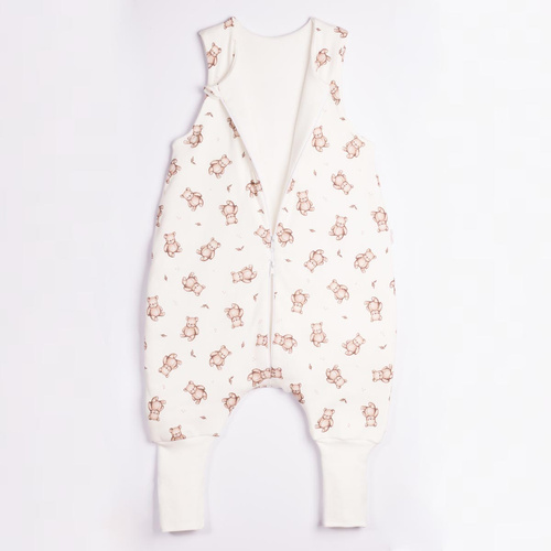Sac de dormit cu pantaloni Nicol 227044 din bumbac cu ursuleți 9–24 luni