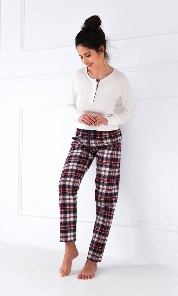 Mollie Pijama pentru femei Sensis Interlock - crem