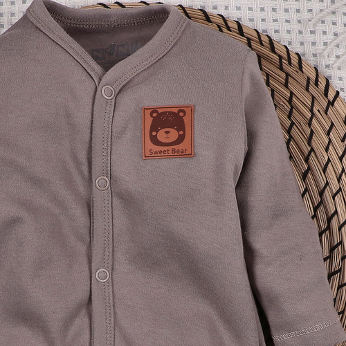 Salopetă Nini 100% Balloon Friends bumbac organic pentru nou-născut