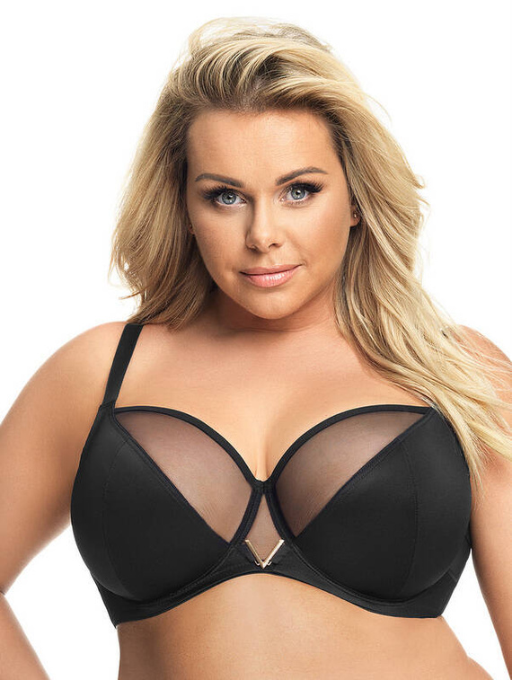 K 564 Vicky Sutien moale Gorsenia negru