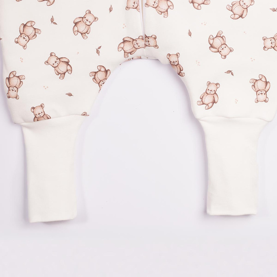 Sac de dormit cu pantaloni Nicol 227044 din bumbac cu ursuleți 9–24 luni