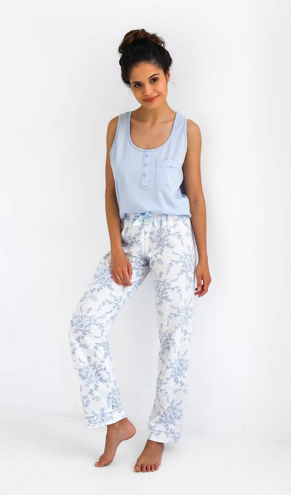 Pijama pentru femei Arely Sensis - albastru