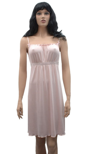 418 Julie Forex cămașă de noapte fără bretele - roz