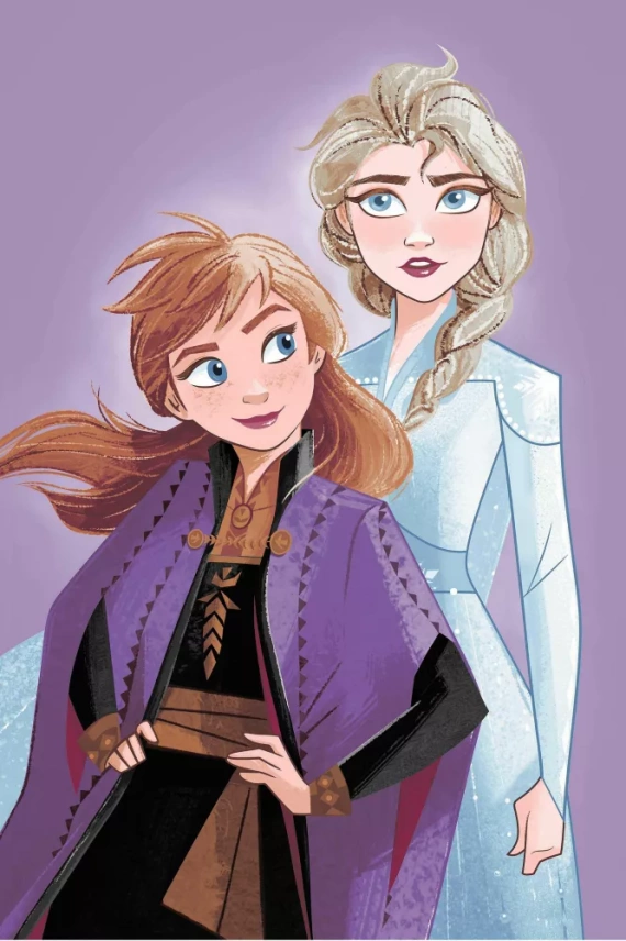 Frozen Frozen Anna Elsa Pătură din microfibră carouri copii Jerry Fabrics