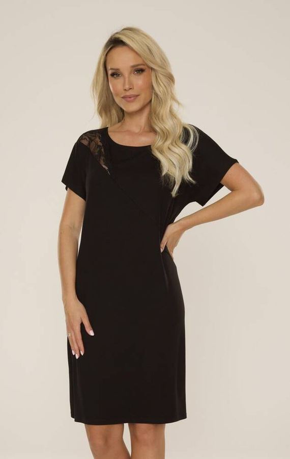 737 Velar Forex cămașă de noapte - negru