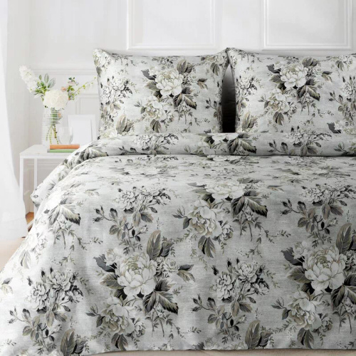 Eurofirany SPRING 62 lenjerie pat 100% bumbac satinat Oeko-Tex
