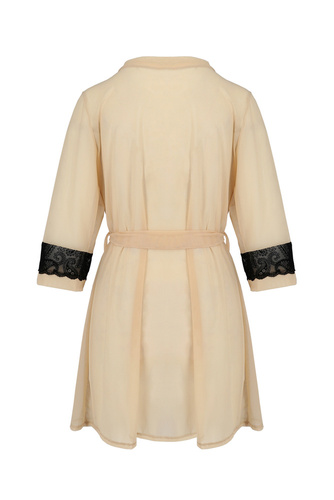 Daisy Peignoir Szlafrok damski Casmir beżowy