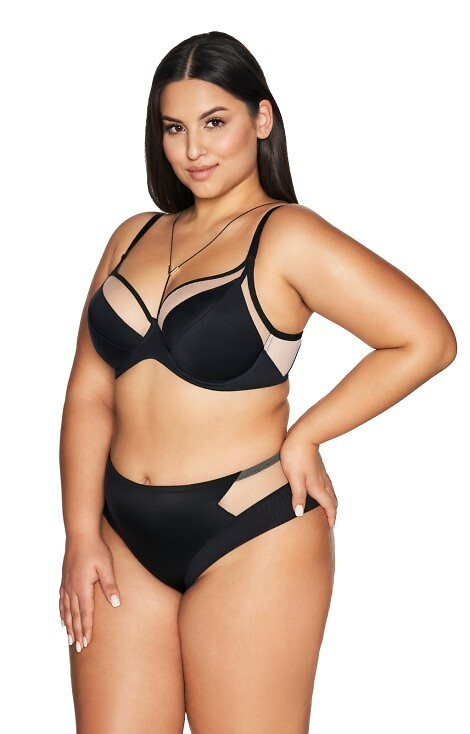 2136 Sutien moale Ava - negru