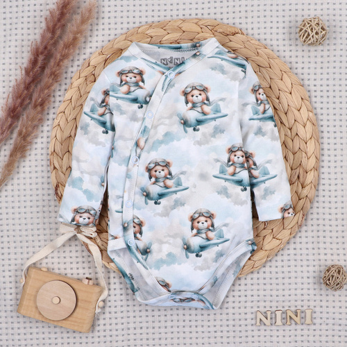NINI ABK-0059/PIL set pentru bebeluși 4 piese Baby Bear Pilot