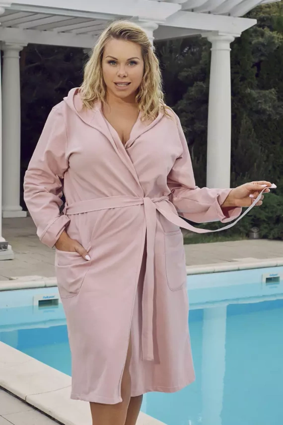 Karina Halat de baie pentru femei Italian Fashion - roz pudră