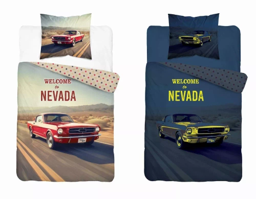 5210 A Fluo 40 Lenjerie de pat din bumbac care strălucește în întuneric Detexpol