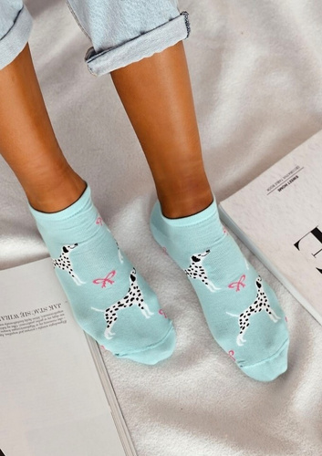 1146-078 Picioare dalmate Milena - albastru