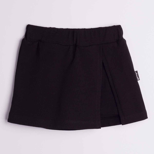 163872 Nicol Fustă-Pantaloni Scurți Fete Bumbac Pentru Vară Negru